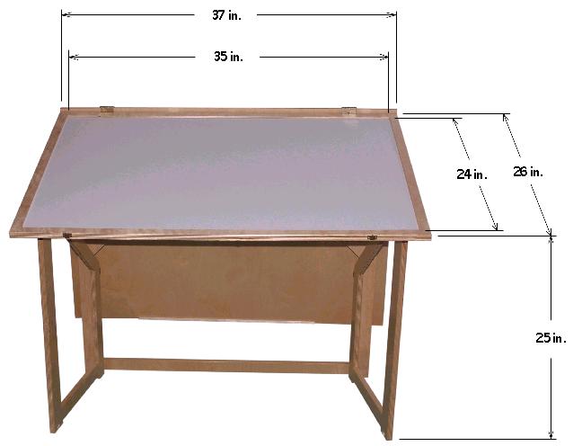 PuzzlePro Table Dimensions